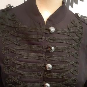 Military jacket size 6 rich detail